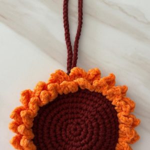 Sunflower Bag Charm